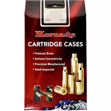 Hornady 8654 Rifle Cartridge Cases 300 PRC Unprimed, Brass, 50 Pack