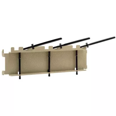Hornady 95796 Square-Lok Multi-Pistol Peg Rack, Black