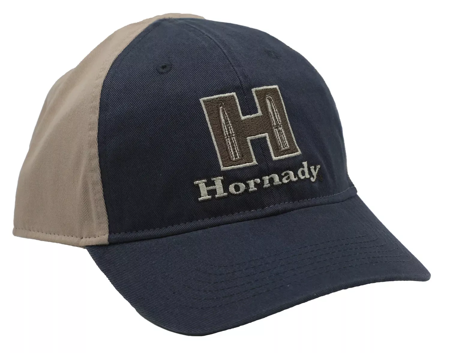Hornady H Patch Semi Structured Trucker Hat – Blue/Khaki