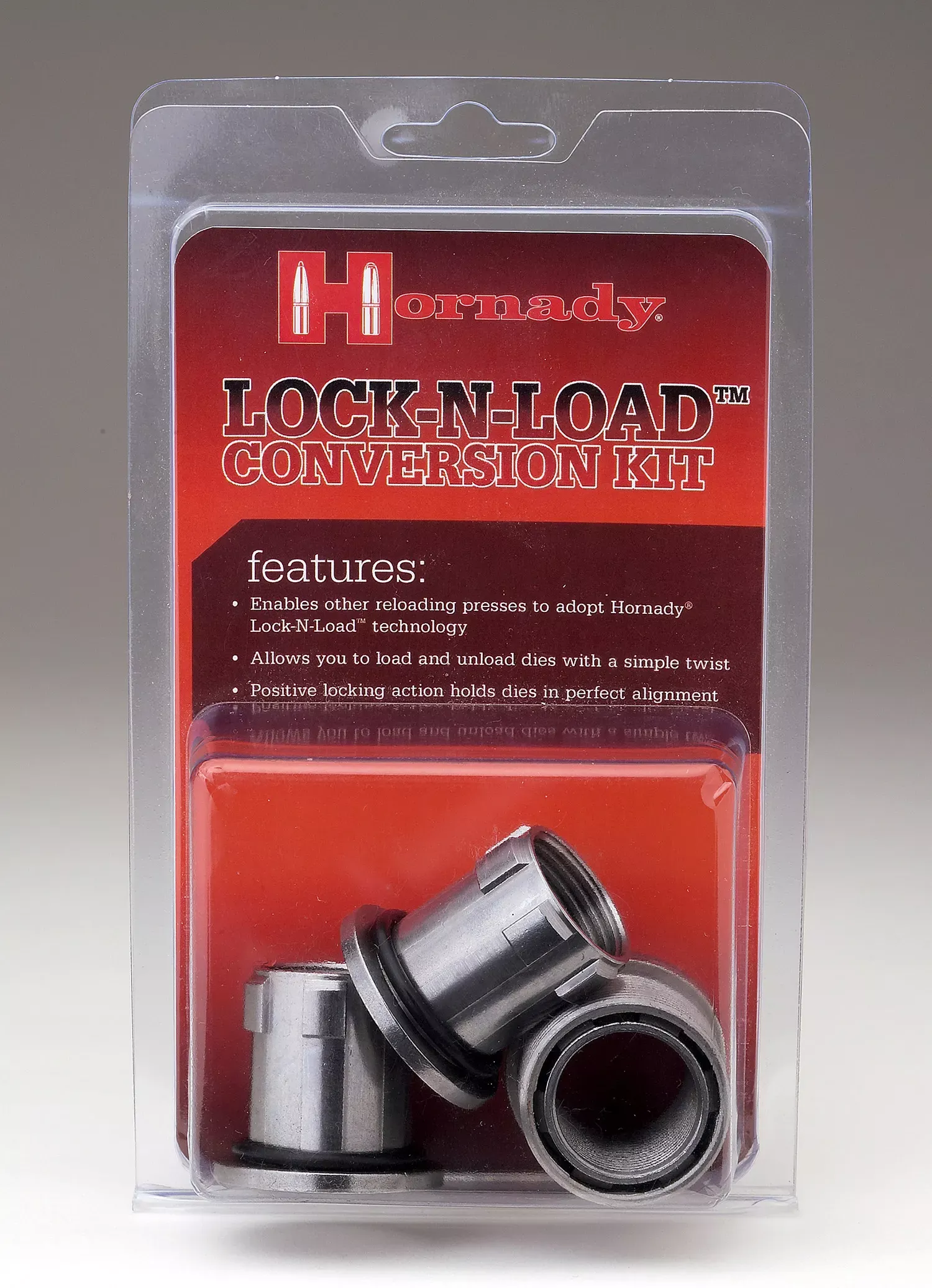 Hornady Lock-N-Load Conversion Kit Silver Multi-Caliber Steel