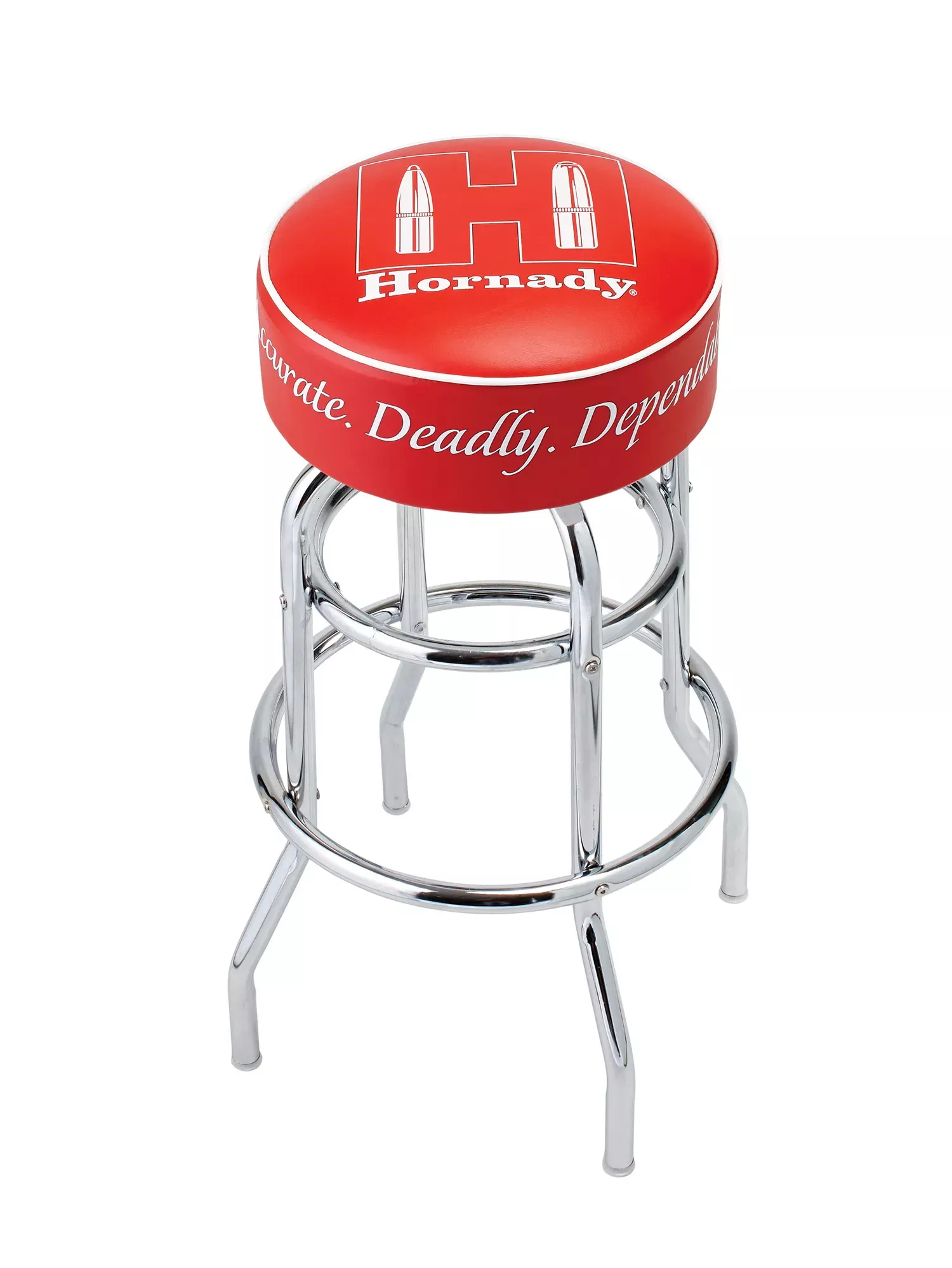Hornady Reloading Stool Chrome and Red
