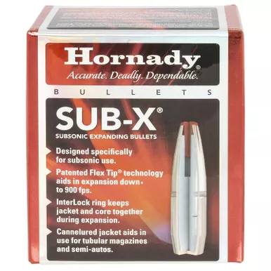 Hornady Sub-X .45 Cal 410 Grain 50 Rounds