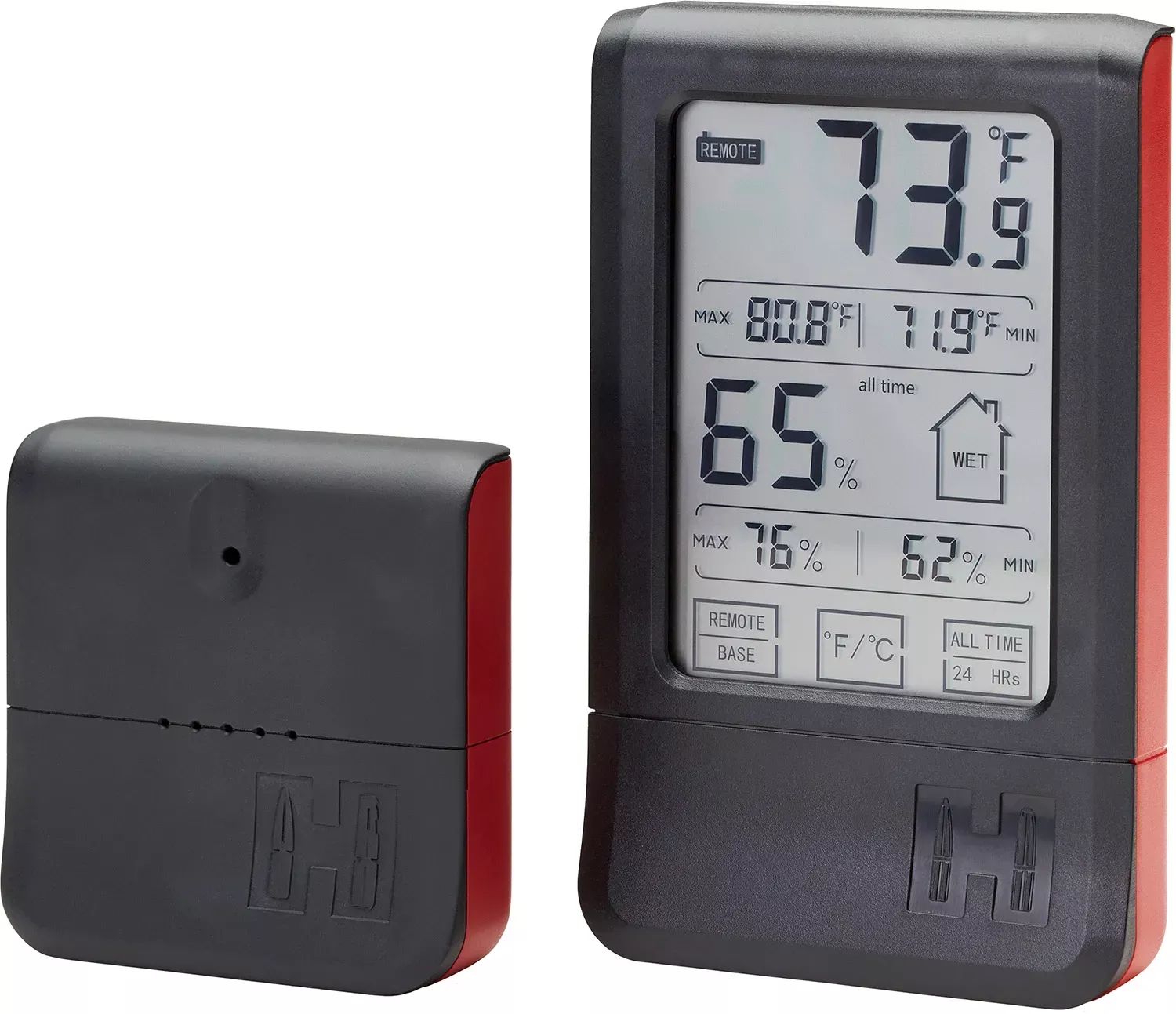 Hornady Wireless Hygrometer Touchscreen Black