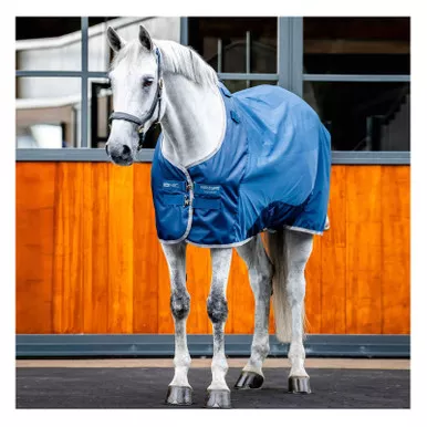 HORSEWARE IRELAND Ionic Therapy Imperial Blue/Silver/Navy Mesh Cooler (TIHCC0-CIB0)