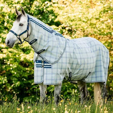 HORSEWARE IRELAND Newmarket Pony Plus Witney Navy Fly Sheet (AFHMGN-VRKB)