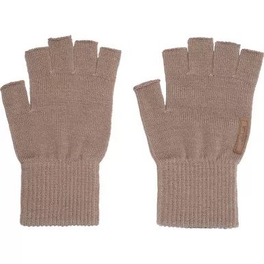 Hot Shot 00-16OC Lamb Chop Fingerless Gloves, Brown