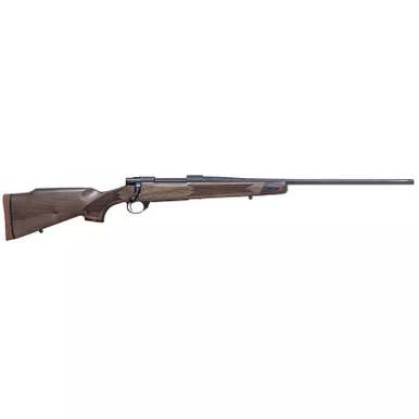 Howa HWH243LUX M1500 Super Deluxe Full Size 243 Win 5+1 22" Black Threaded Barrel, Black Drilled & Tapped Steel Receiver, Turkish Walnut Fixed Stock
