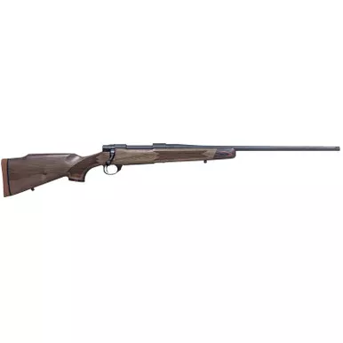 Howa HWH308LUX M1500 Super Deluxe Full Size 308 Win 4+1 22" Black Threaded Barrel, Matte Blued Drilled & Tapped Steel Receiver, Walnut Fixed Wood Stock