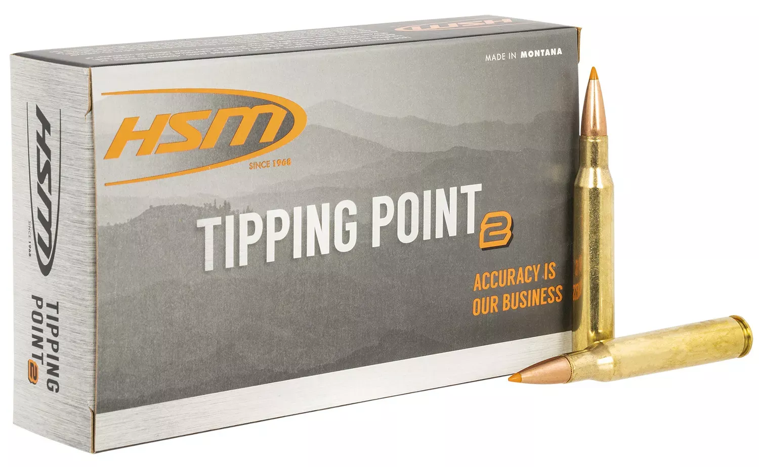 HSM Tipping Point Super Shock Tip 280 Rem. 162 Gr. Hornady SST 20/Box