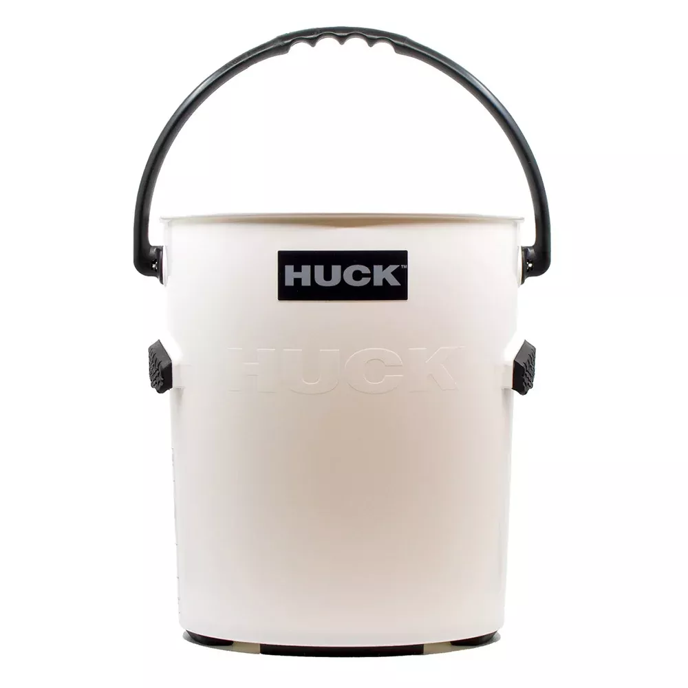HUCK Performance Bucket – Tuxedo – White w/Black Handle
