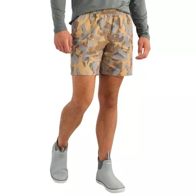 HUK Men's KC Airweight Printed Shorts (H2000273)