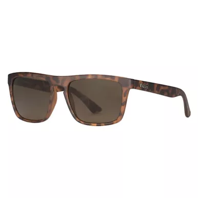 Huk Siwash Sunglass Brown Tort Frame/Brown Polycarbonate Lens 125