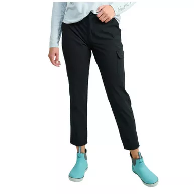 HUK Women's Next Level Black Pant (H6200068-001)