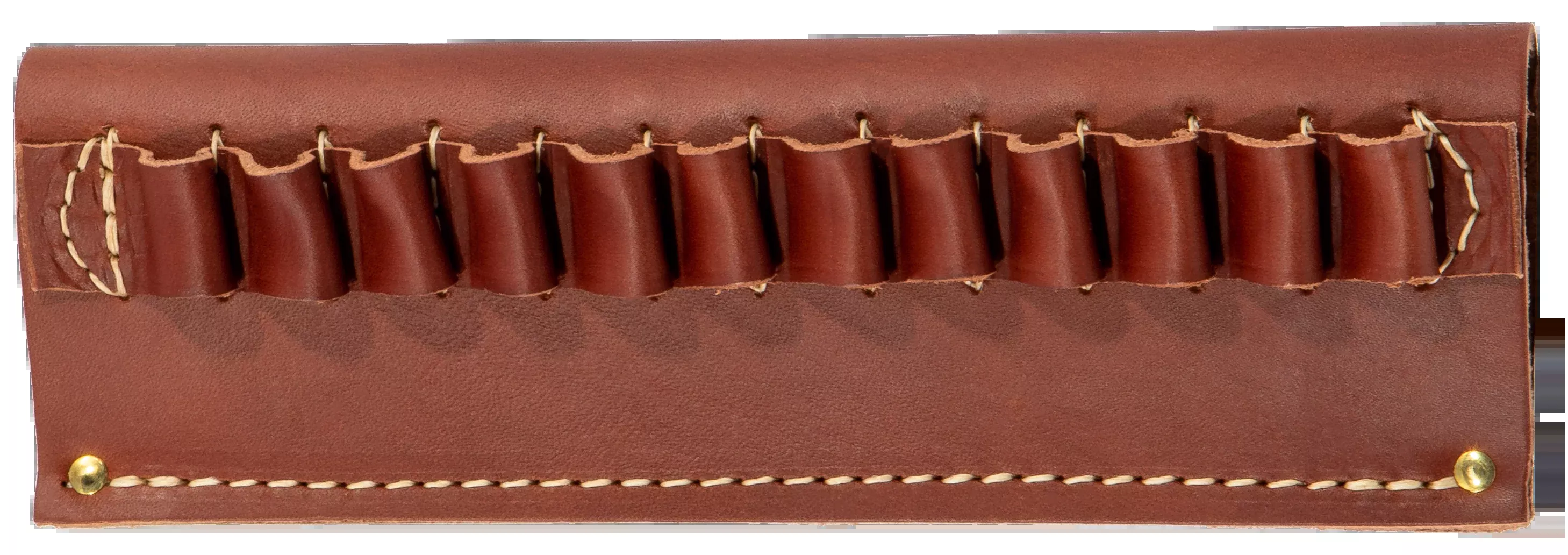 Hunter Company Cartridge Belt Slide, Hunt 0545 Leather 12 Loop Belt Slide 45cal