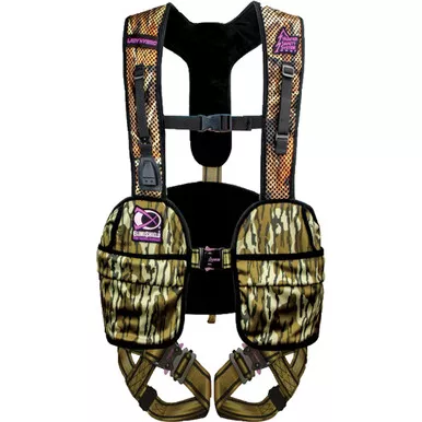 Hunter Safety System Lady Hybrid Harness, Mossy Oak Camo