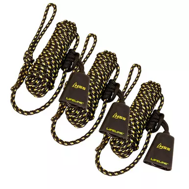 Hunter Safety System LLS-3+ Lifeline System, Brown, 3 Pack