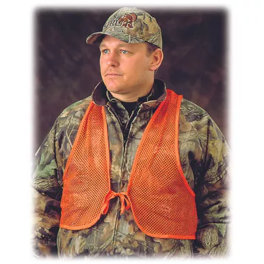Hunters Specialties HS-02006 Mesh Vest, Orange