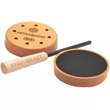 Hunters Specialties HS-DOD-PC DOD Final Roost Aluminum Pot Turkey Call, Wood