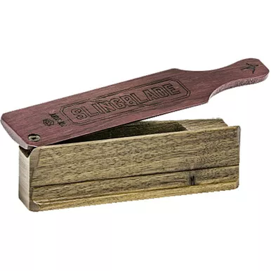 Hunters Specialties HS-STR-100038 Slingblade Turkey Box Call, Brown