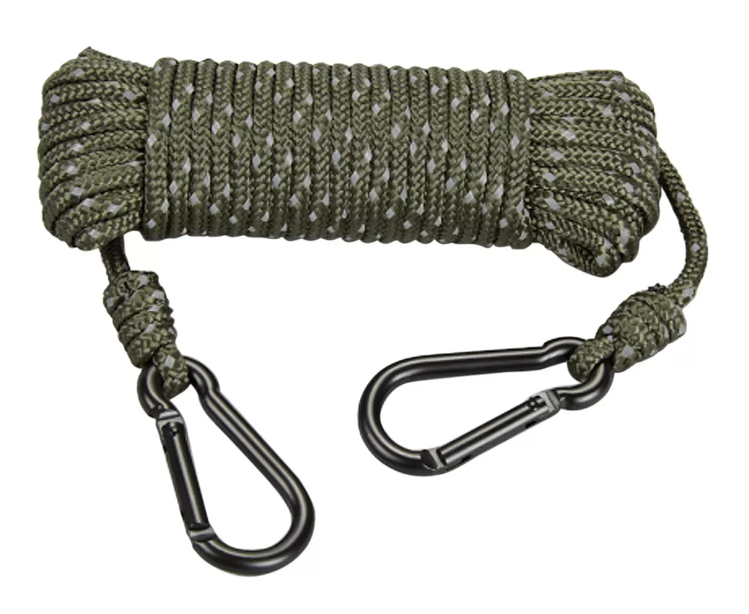 Hunters Specialties Reflective Rope Olive Drab 30′ Long