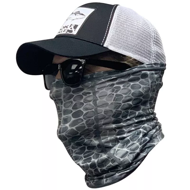 Hydraskin Face & Neck Gaiter|Grey&Pacific Blue 15817|1S