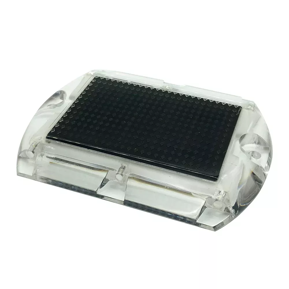 Hydro Glow 3.5″ x 4.5″ Rectangular LED Ultra Thin Solar Pathway Dock Light 2000K – Amber [S1A]