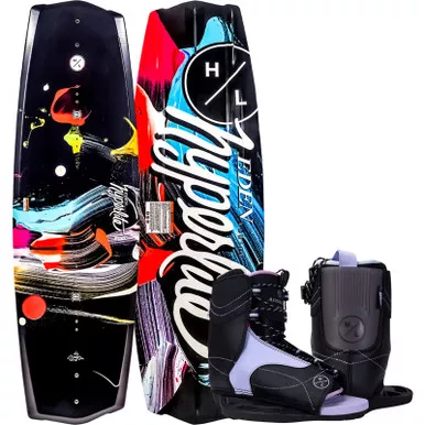 HYPERLITE Eden Jr. 125 Wakeboard with Jinx-Girls Bindings (25320102)