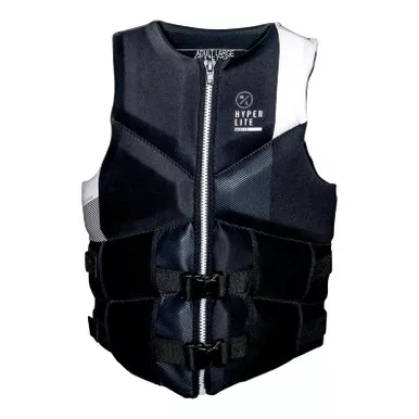 HYPERLITE Men's Logic Black/Gray HRM Life Vest (2560021)