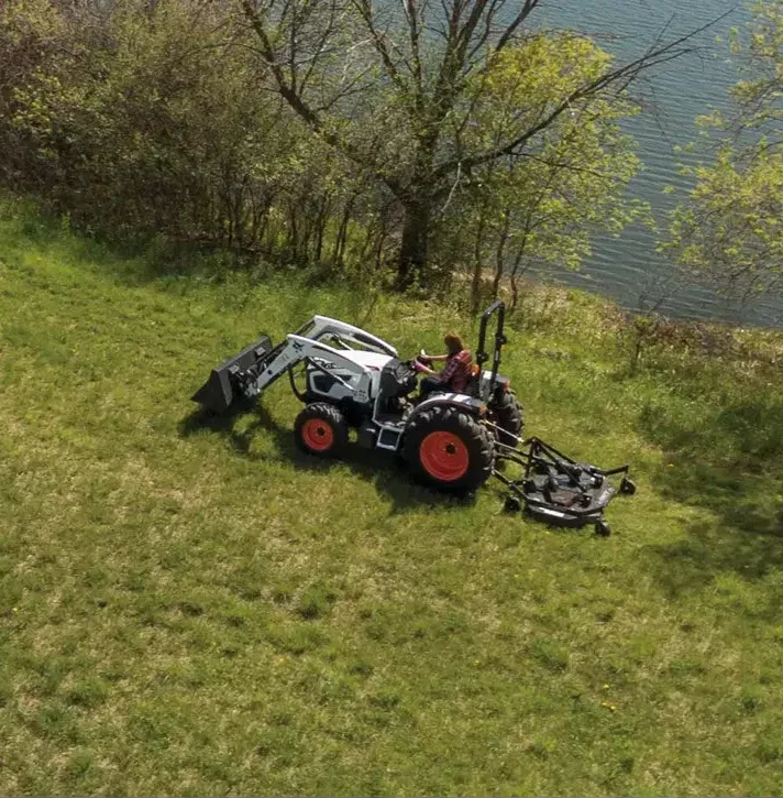 Ignite Attachments 3-Point Finish Mower | Overall Width 73″ | Cutting Width 72″ | Horsepower 32-40 HP | For Tractors