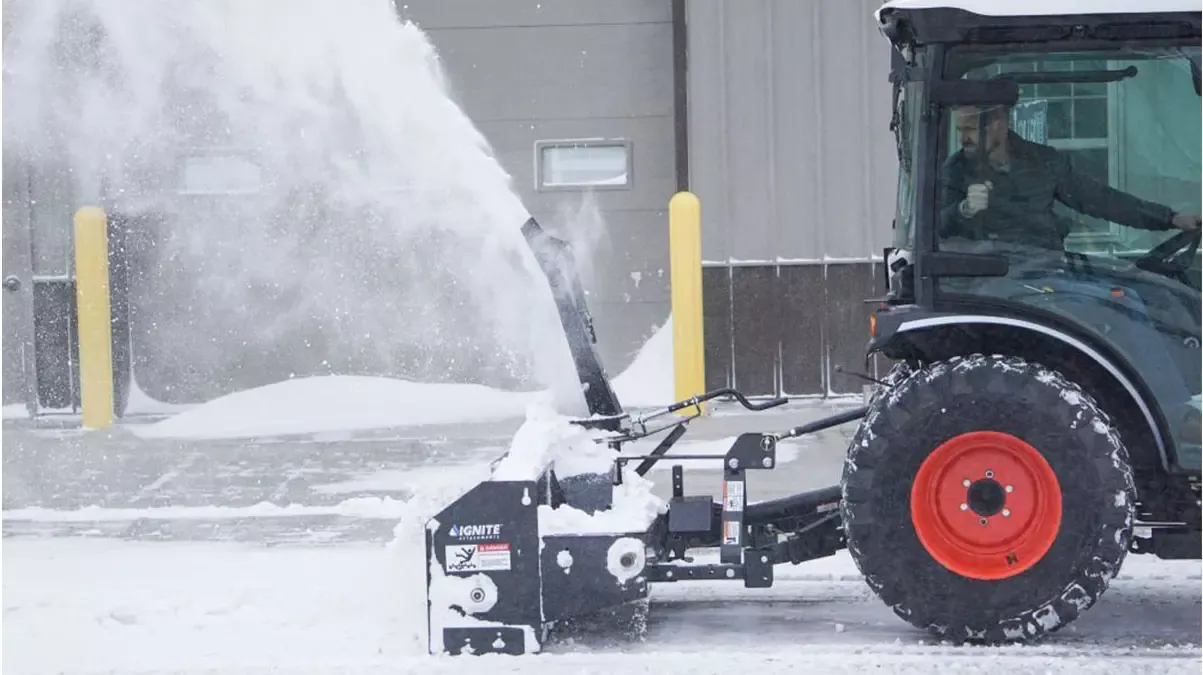 Ignite Attachments 3-Point Snow Blower | Model 50SB | Overall Width 54″ | Working Width 50″ | Horsepower 15-35 HP | For Tractors