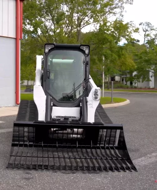 Ignite Attachments Rock Bucket | Width 74" | Hydraulic Flow Range 25+ GPM | For Skid Steers
