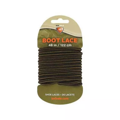 Implus Sof Sole Boot Lace Black/Brown 48"