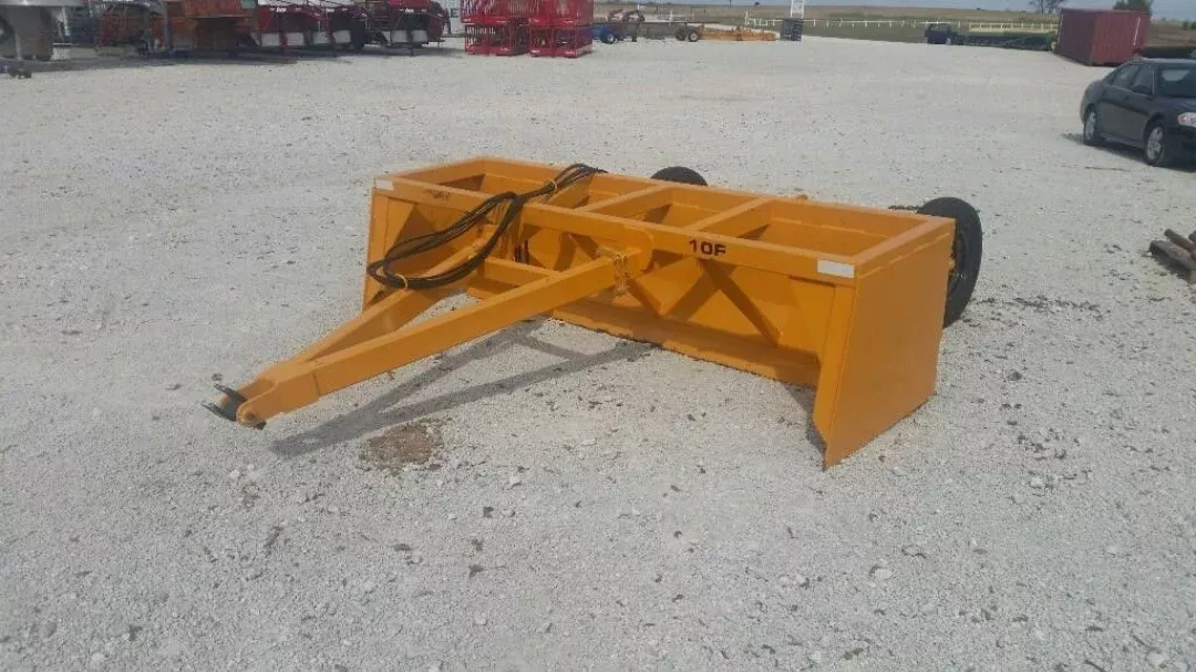Industrias America Heavy Duty Box Blade | Model 10F HD | Working Width 10′ | Horsepower 60 To 90 HP | For Tractors