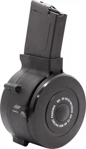Iver Johnson Magazine Ar15 – .223 50rd Drum Black Polymer