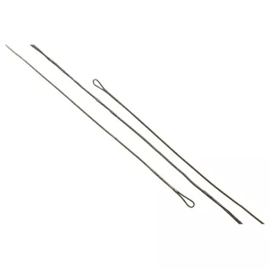 J and D Custom Strings Teardrop Bowstring B50, 32 Inches, Black, 16 Strand