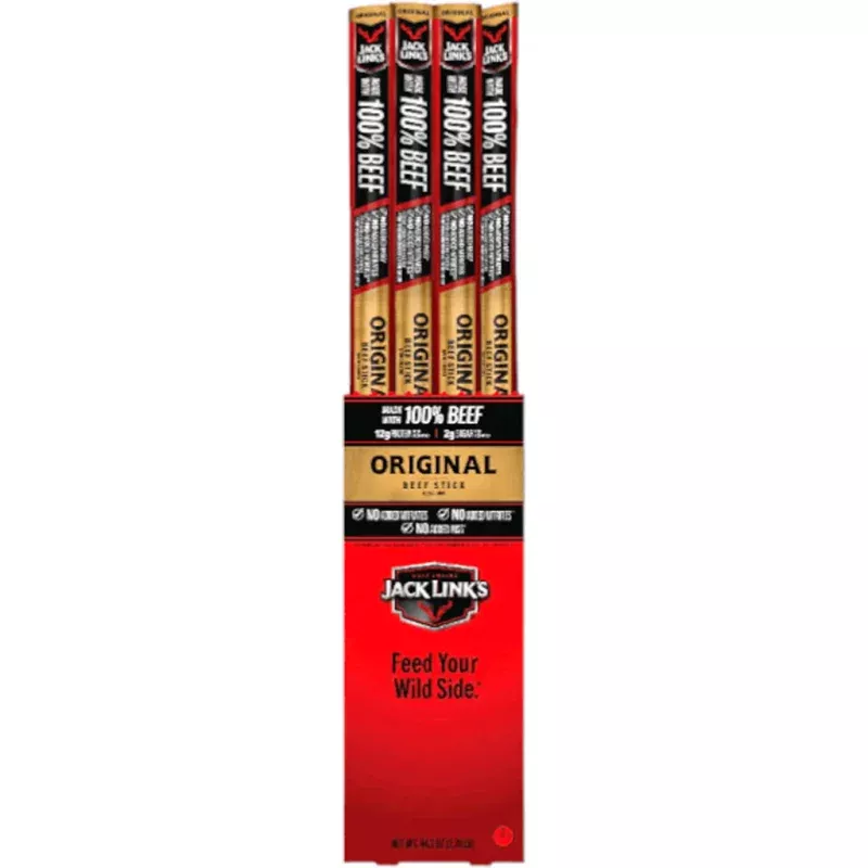 Jack Links Original Beef Sticks 144ct (24 per case/6 cases)