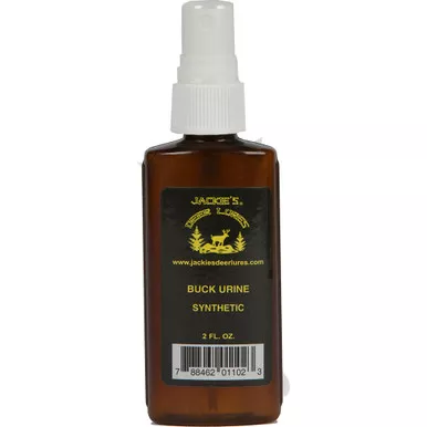Jackies Deer Lures Synthetic Buck Scent, 2 Ounces, Brown