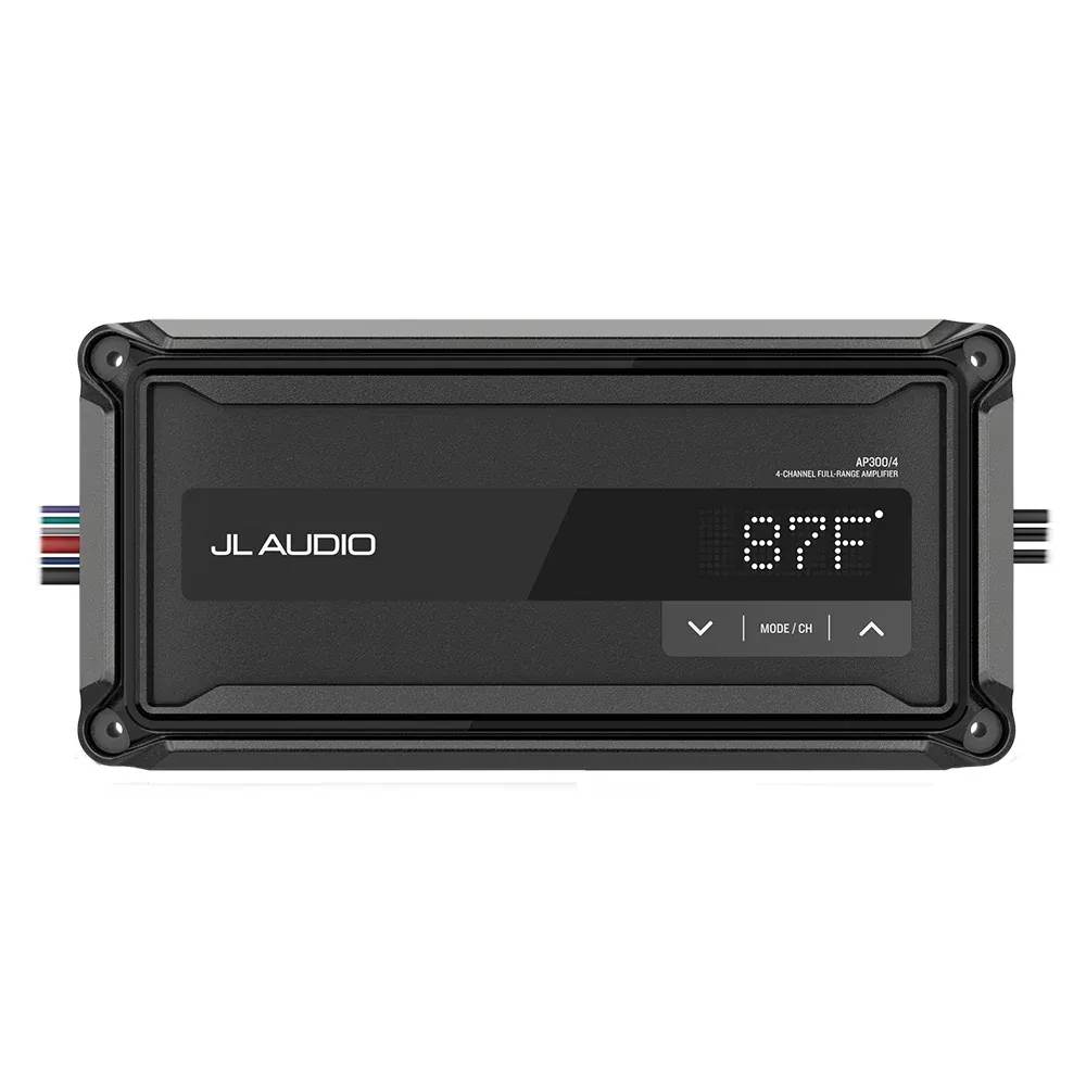 JL Audio AP 4 Channel Compact Marine Amplifier – AP300/4 [010-03429-00]