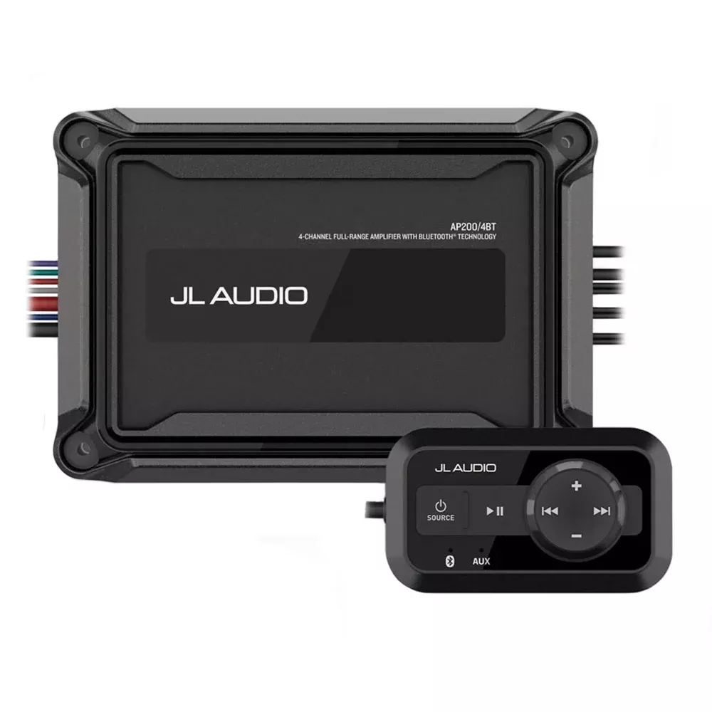 JL Audio AP 4 Channel Compact Marine Amplifier w/Bluetooth – AP200/4BT [010-03431-00]
