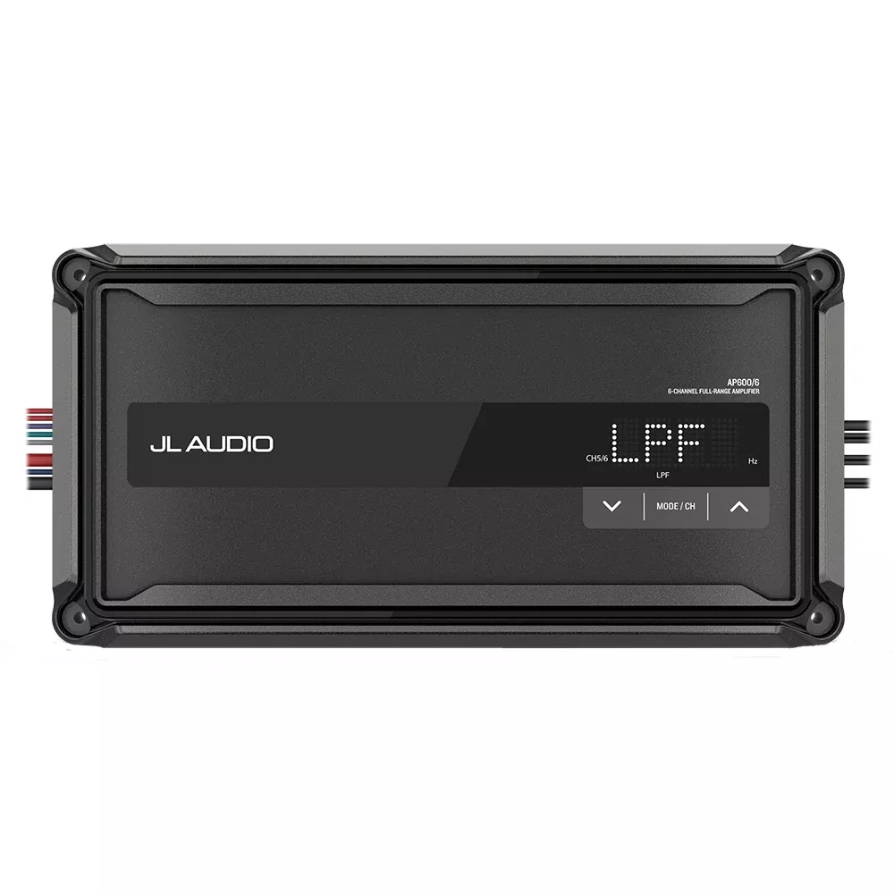 JL Audio AP 6 Channel Compact Marine Amplifier – AP600/6 [010-03430-00]