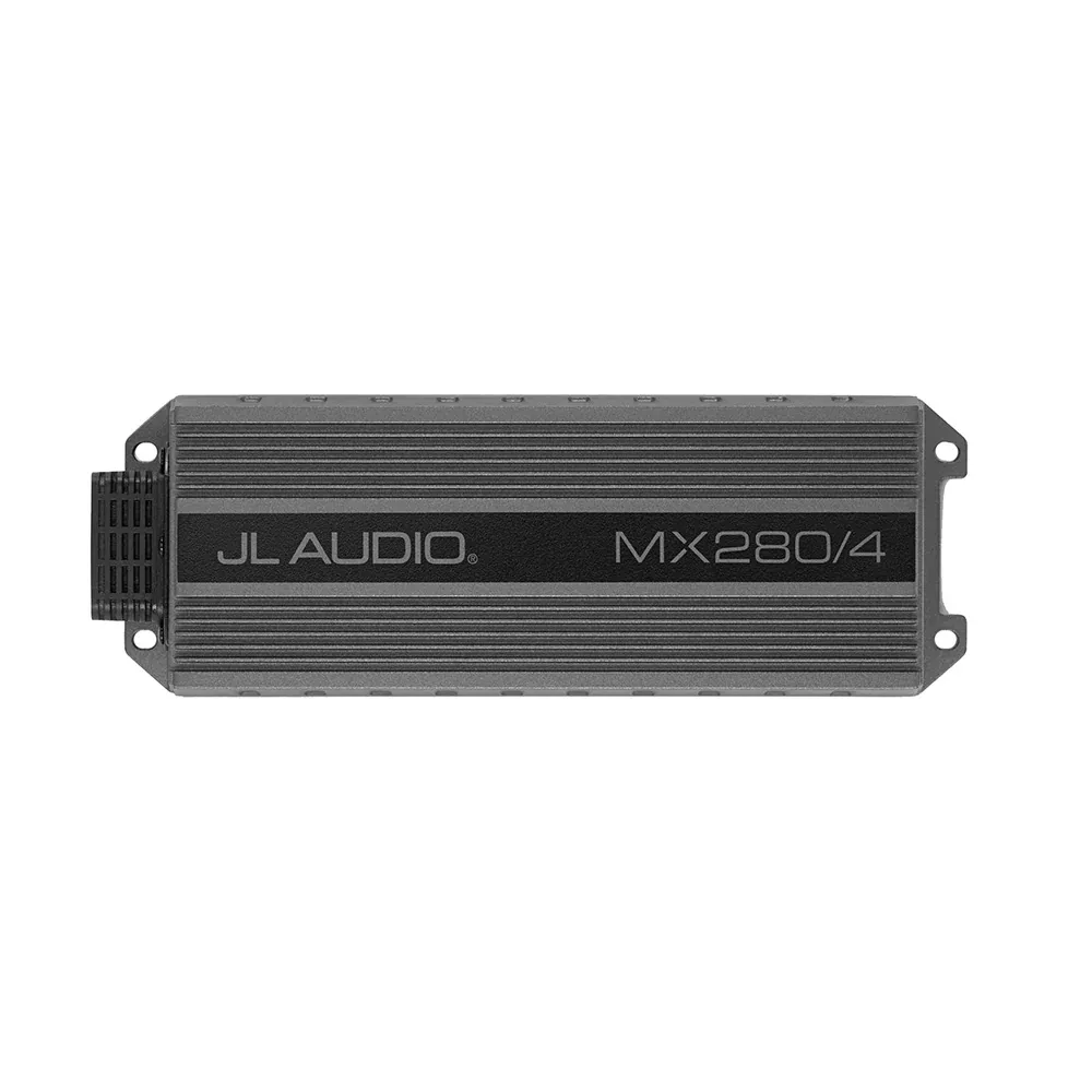 JL Audio MX Series 280w 4 Channel Full-Range Amplifier – MX280/4 [010-03105-00]