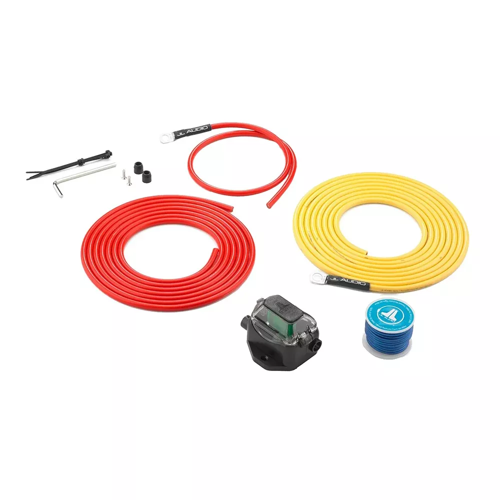 JL Audio Premium 9 AWG 12v Power Connection Kit f/Single Amplifier Within 12′ of Battery – XMD-PCS30A-1-L12 [010-13649-00]