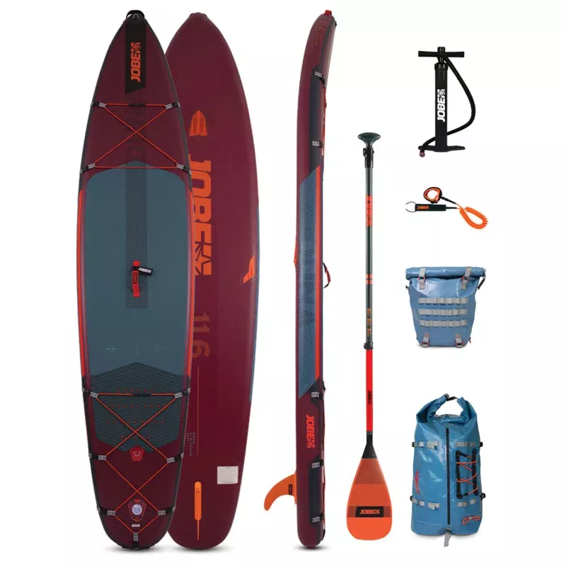 Jobe Adventure Duna SUP 11.6 Package – Inflatable Stand-Up Paddleboard for All Skill Levels