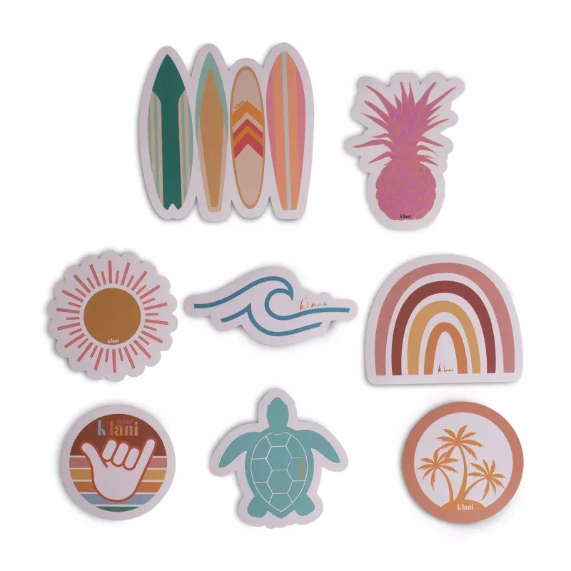 K’lani Stickers – Surf Pack