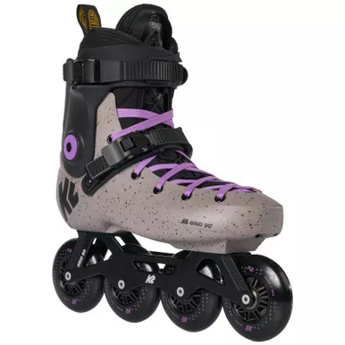 K2 SKATE Grid 90 Gray/Purple Inline Skates (SK2402470)