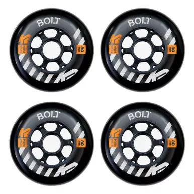 K2 SKATE Urban Bolt 80mm / 90a Black 4-Wheel Pack (I2104014010)