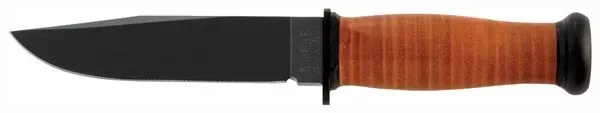 Ka-bar Mark I Navy Knife – 5-1/8″ W/leather Sheath Usn