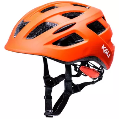 KALI PROTECTIVES Central Solid Matte Orange Bike Helmet (025052511)