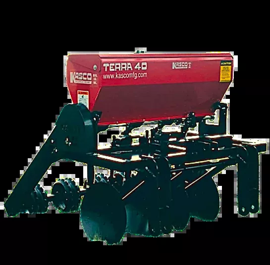 Kasco TERRA 40 Food Plot Planter | Width 48" | Row Spacing 10" | 20–30 HP | For Tractors
