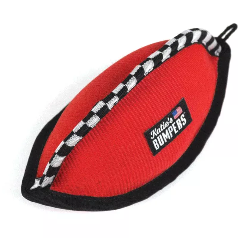 KATIE’S BUMPERS Football Red Baby Bumper